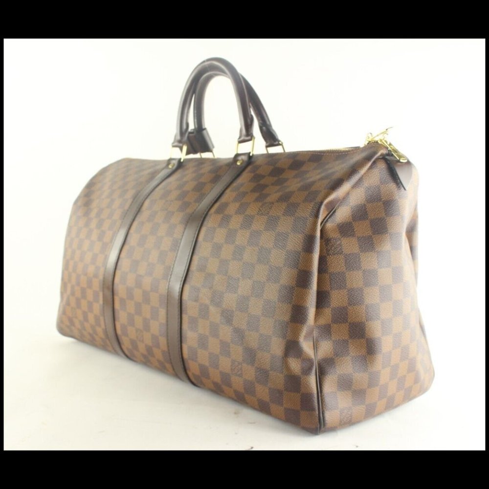 Louis Vuitton Damier Ebene Keepall 50 1LV105K